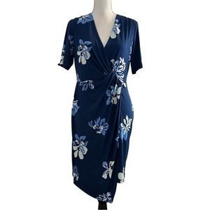 Banana Republic Blue Floral Dress